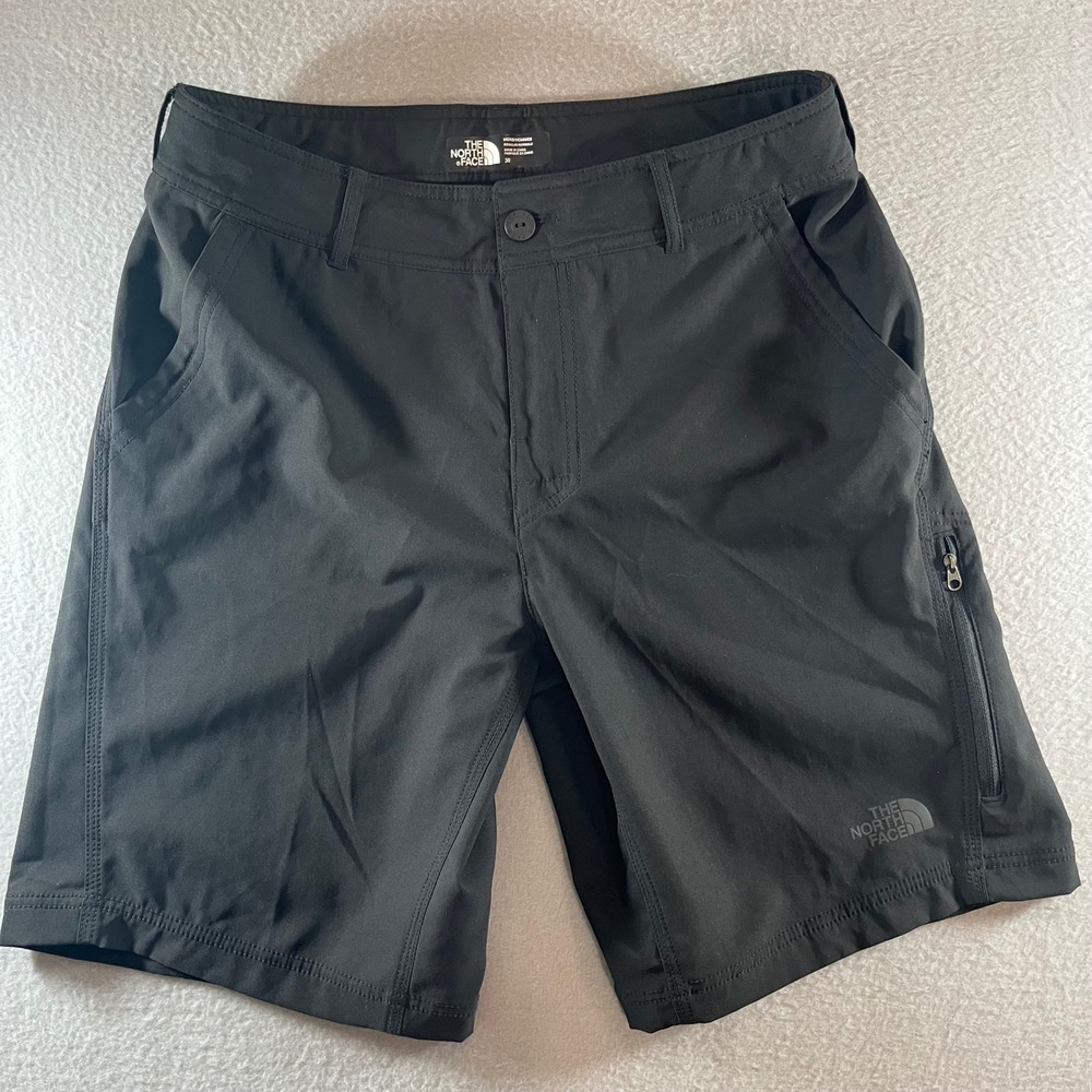 The North Face rolling sun packable FlashDry Mens Hiking Shorts Black Size 30